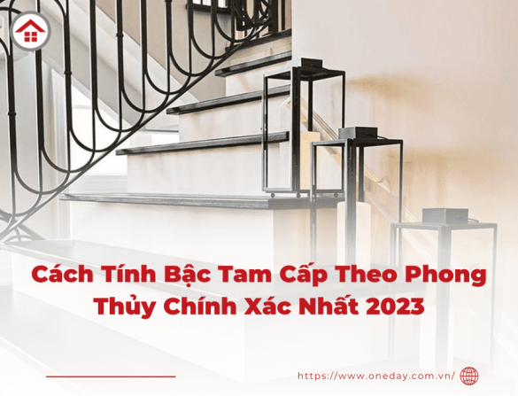 cách tính bậc tam cấp theo phong thủy
