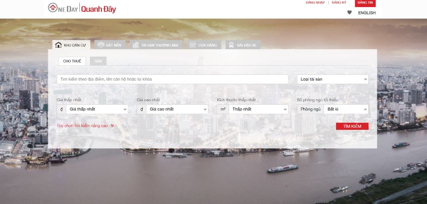 Oneday.com.vn là một trong các website BĐS đang HOT năm 2023