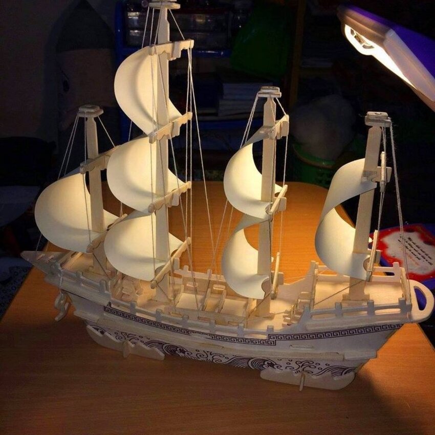 Mô hình thuyền buồm- OneDay