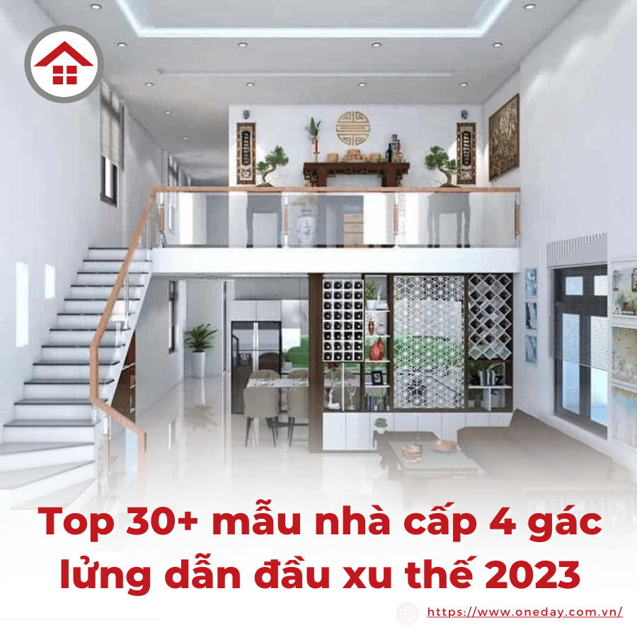 Top 30+ Mẫu Nhà Cấp 4 Có Gác Lửng Dẫn Đầu Xu Thế 2023 - OneDay