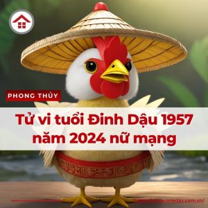 Tử Vi Tuổi Đinh Dậu 1957 Năm 2024 Nữ Mạng Chi Tiết Nhất