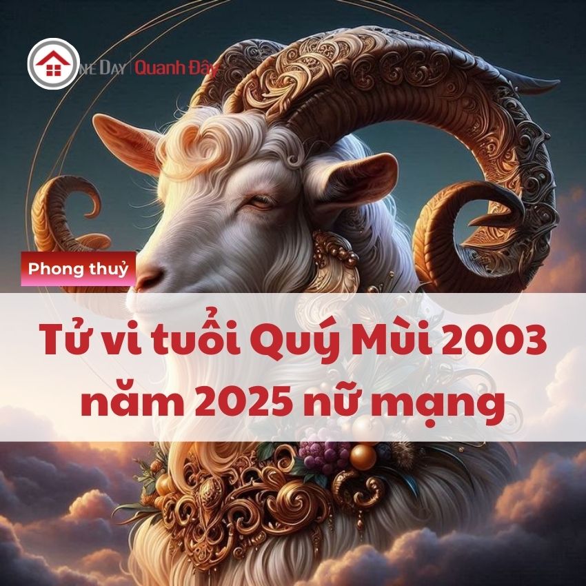 Tử Vi Tuổi Quý Mùi 2003 Năm 2025 Nữ Mạng Khó Khăn Muôn Trùng