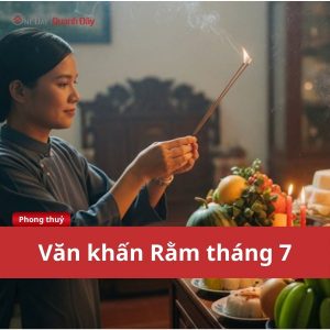 Văn khấn Rằm tháng 7: Gia tiên, thần linh và chúng sinh